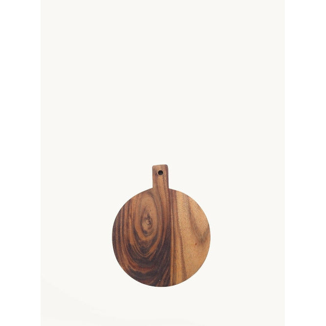 Wooden Round Serving Board - Small - The Family Life Shop