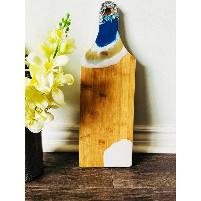 Blue Ocean Waves Cutting Board - The Family Life Shop