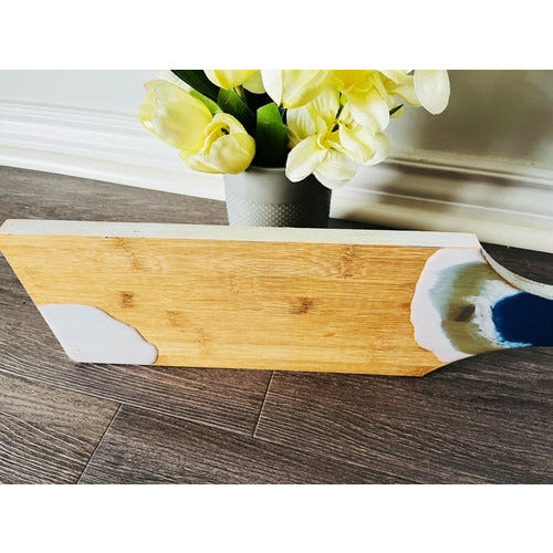 Blue Ocean Waves Cutting Board - The Family Life Shop