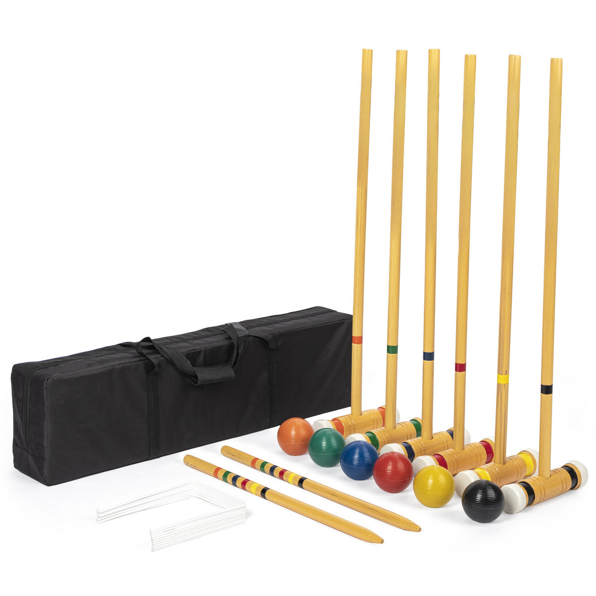 6 Player Outdoor Croquet Set - The Family Life Shop