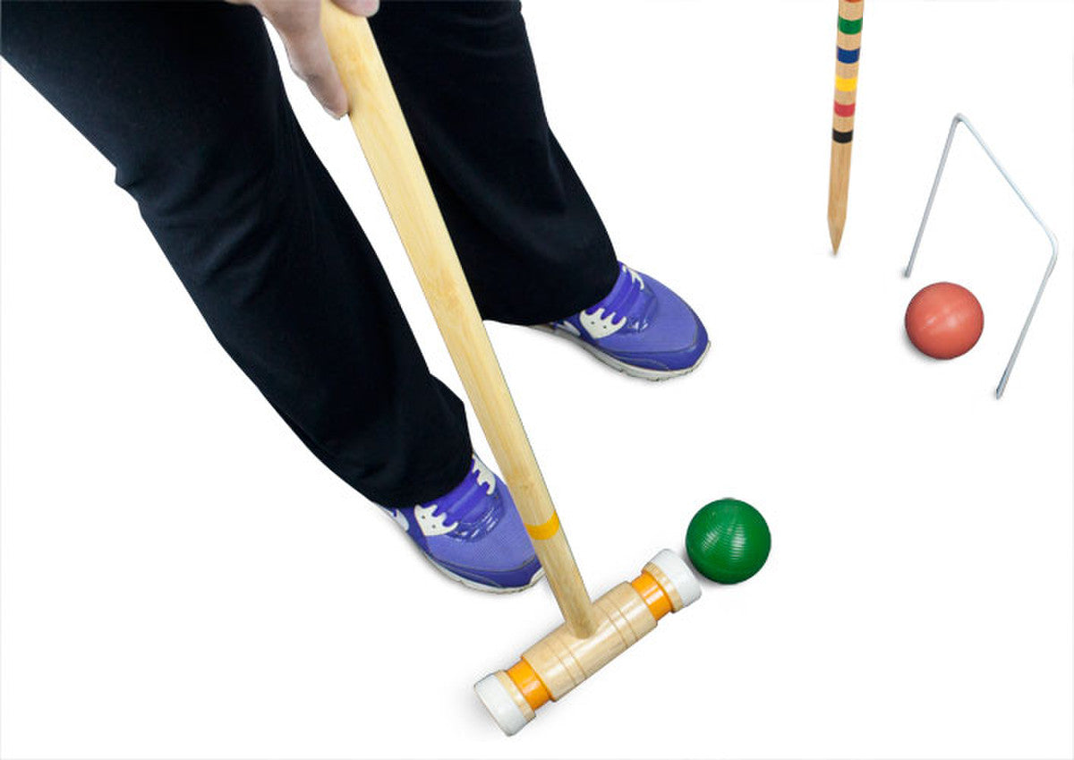 6 Player Outdoor Croquet Set - The Family Life Shop