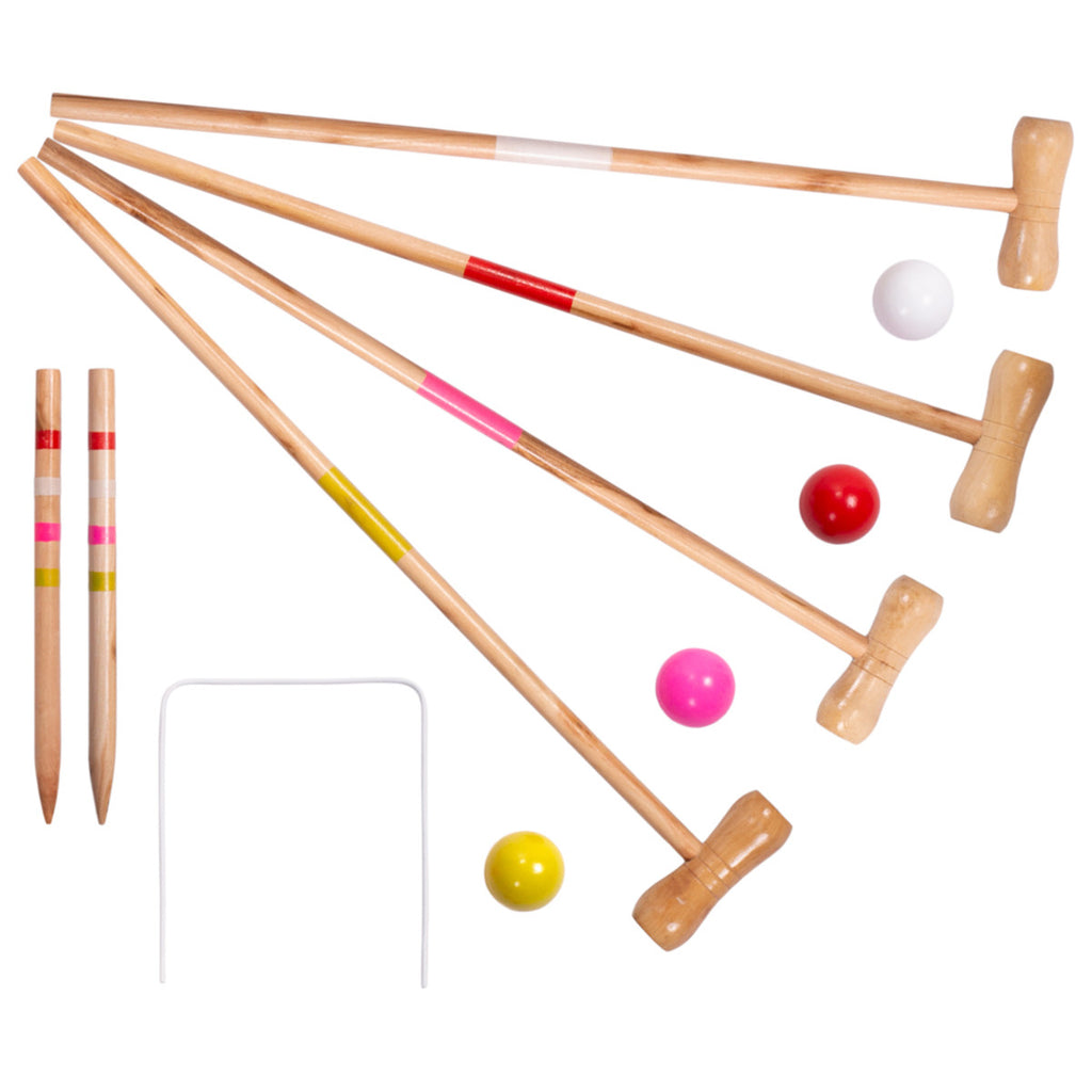 Kids Croquet Set For 4-Players - The Family Life Shop