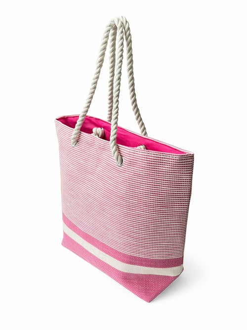 Color Block Beach Bag - The Family Life Shop