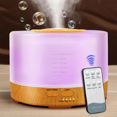 Aroma Humidifier with BlueTooth Speaker - The Family Life Shop