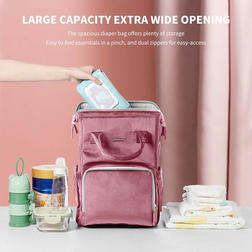 Multi-functional Travel Mom Bag With USB Port - The Family Life Shop